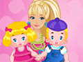 Online Game Barbie Twins Babysitter