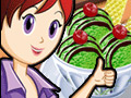 Online Game Sara's Cooking Class: Green Tea Ice Cream