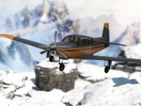Snowy Mountains Flight Stunts