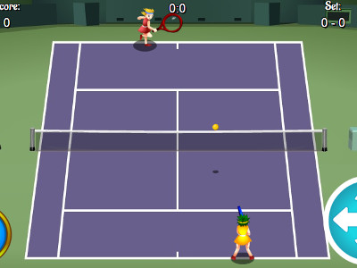 Online Game Tennis HTML5