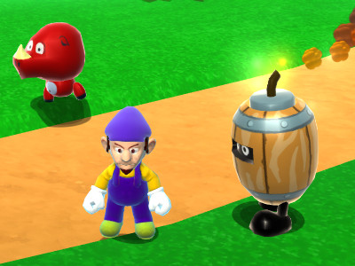 mario mark my territory