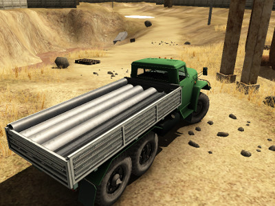 Online Game Truck Driver Crazy Road 2