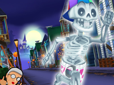 Angry Gran Run – Halloween Village