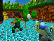 Paintball Fun: 3D pixel